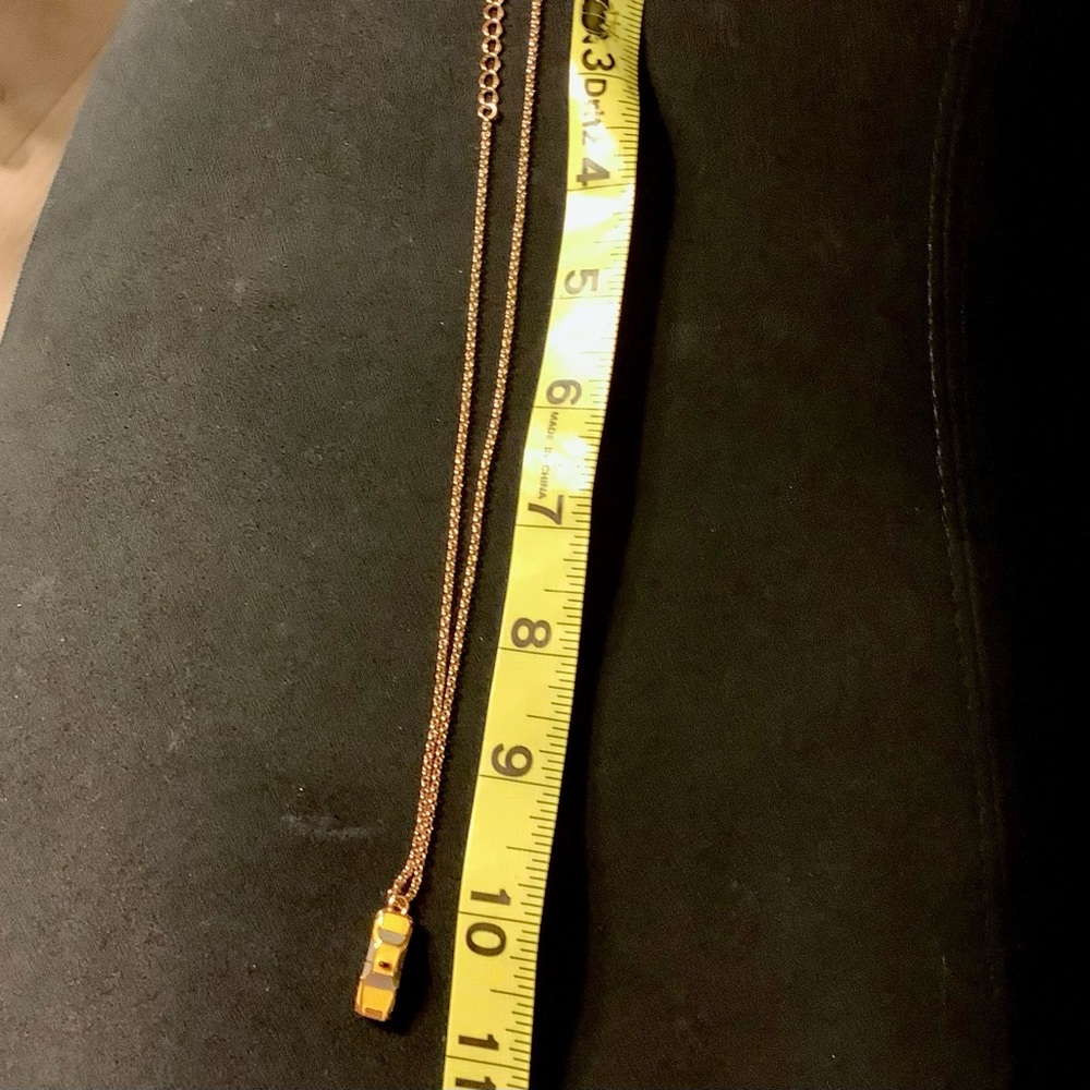 Kate Spade NY Taxi Cab 11” Gold Colored Necklace